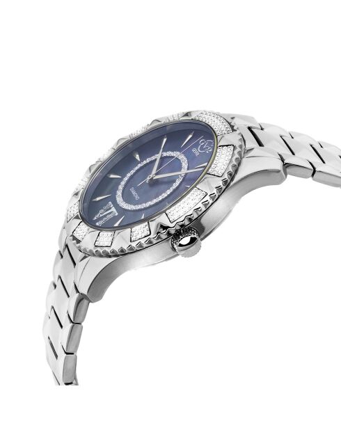 Montre Venice Femme Quartz en Acier argentée