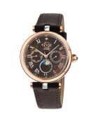 Montre Florence Femme Quartz en Cuir marron