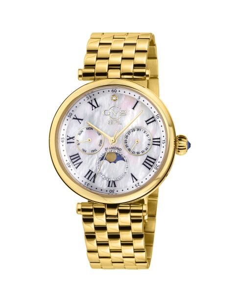 Montre Florence Femme Quartz en Acier dorée
