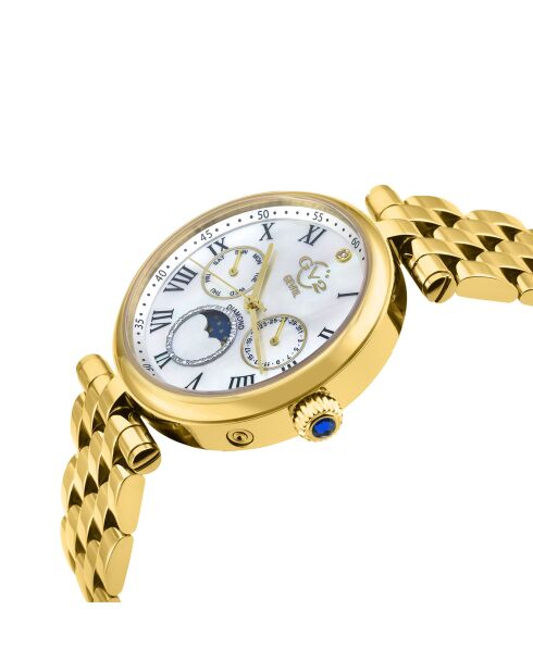 Montre Florence Femme Quartz en Acier dorée