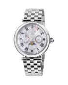 Montre Florence Femme Quartz en Acier argentée