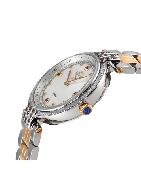 Montre Matera Femme Quartz en Acier rose doré/argenté