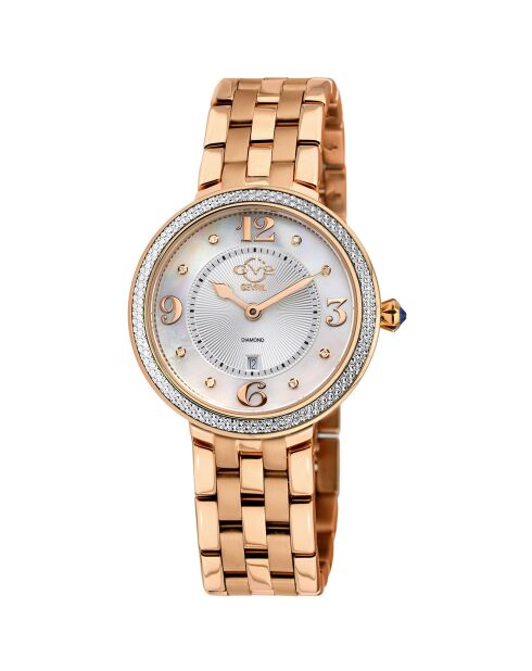 Montre Verona Femme Quartz en Acier rose doré