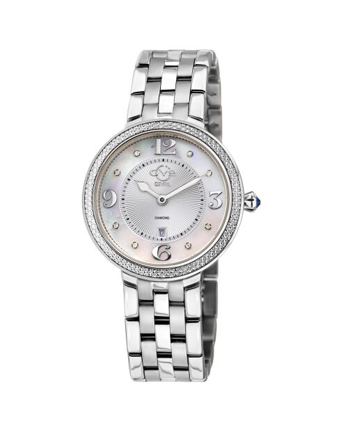 Montre Verona Femme Quartz en Acier argentée