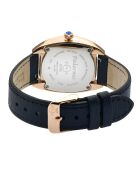 Montre Palermo Femme Quartz en Cuir bleue