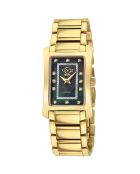 Montre Luino Femme Quartz en Acier dorée