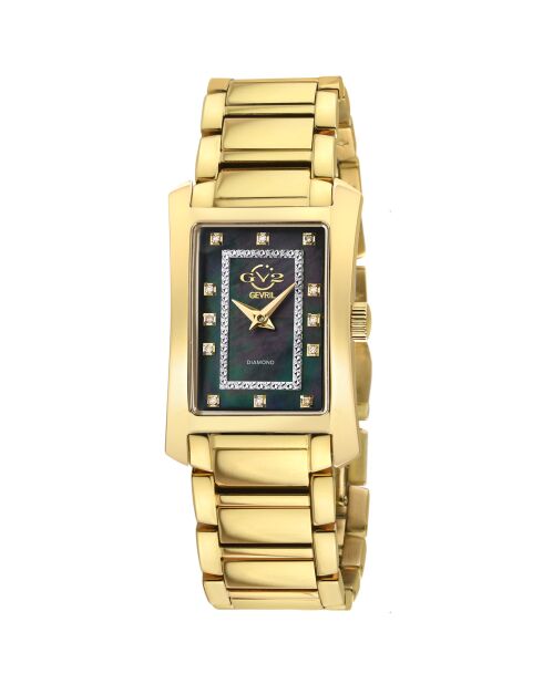 Montre Luino Femme Quartz en Acier dorée