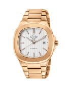 Montre Potente Homme Automatique en Acier rose doré