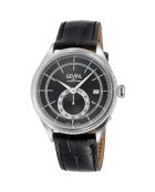 Montre Empire Homme Automatique en Cuir noire