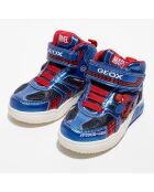 Baskets à lumières Grayjay Spider-Man Geox x Marvel bleu/rouge