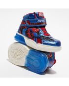 Baskets à lumières Grayjay Spider-Man Geox x Marvel bleu/rouge