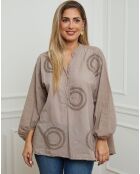 Top Erjie taupe