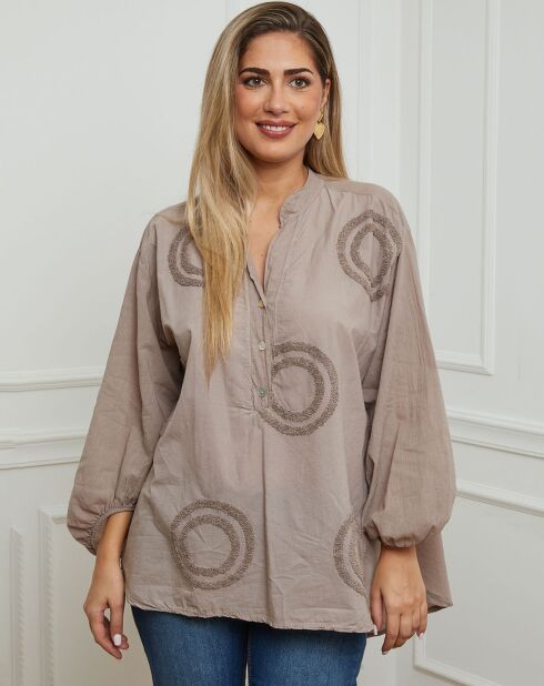 Top Erjie taupe