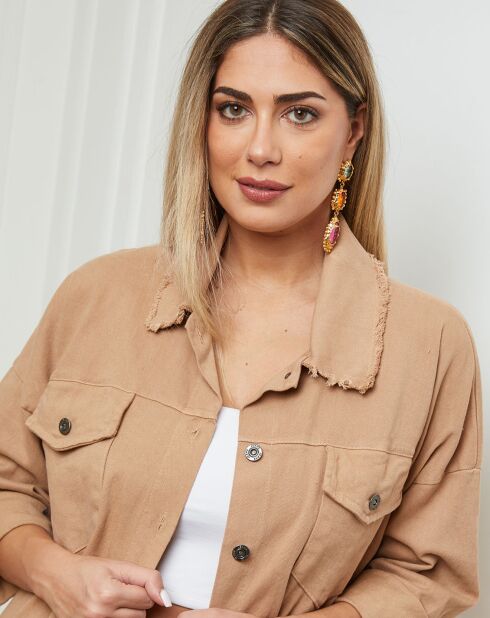 Veste Julie camel