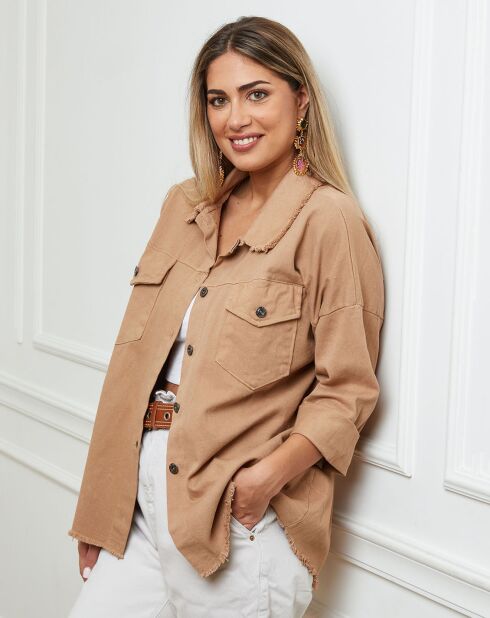 Veste Julie camel