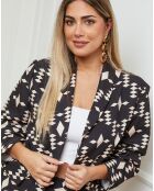 Veste Drucilla noir/beige
