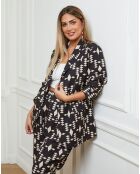 Veste Drucilla noir/beige