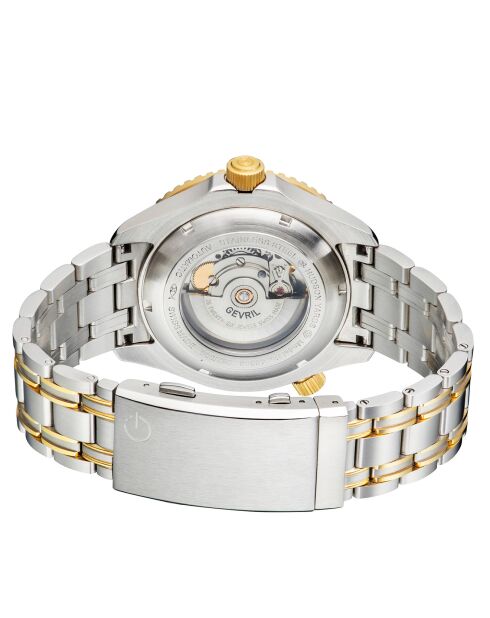 Montre Hudson Yards Homme Automatique en Acier argenté/doré