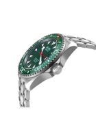 Reloj automático de acero plateado Hudson Yards para hombre