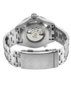 Reloj automático de acero plateado Hudson Yards para hombre
