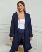 Manteau Ardoise bleu marine