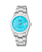 Montre West Village Homme Automatique en Acier argentée