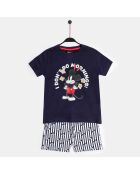 Pyjama Best sleep ever T-Shirt & Short bleu marine
