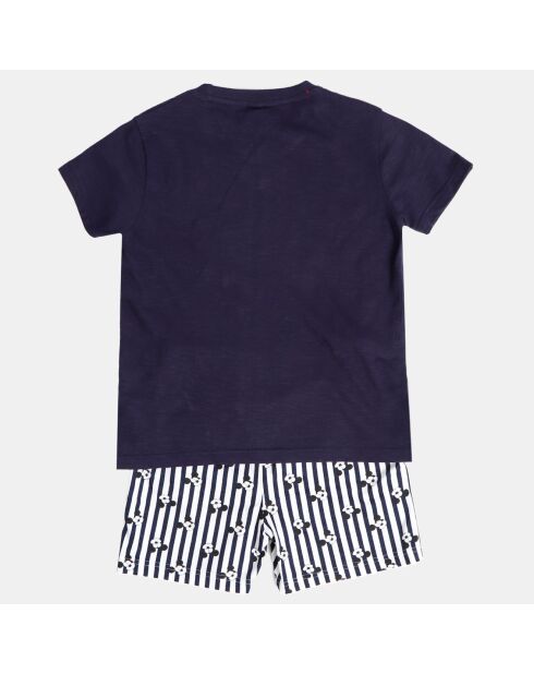 Pyjama Best sleep ever T-Shirt & Short bleu marine