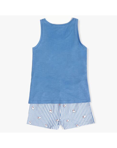 Pigiama Lou Lou Canotta e pantaloncini blu