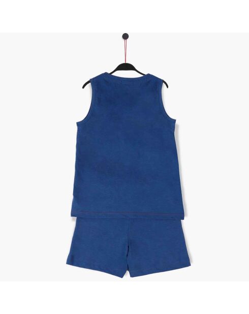Pyjama Lois T-Shirt & Short bleu