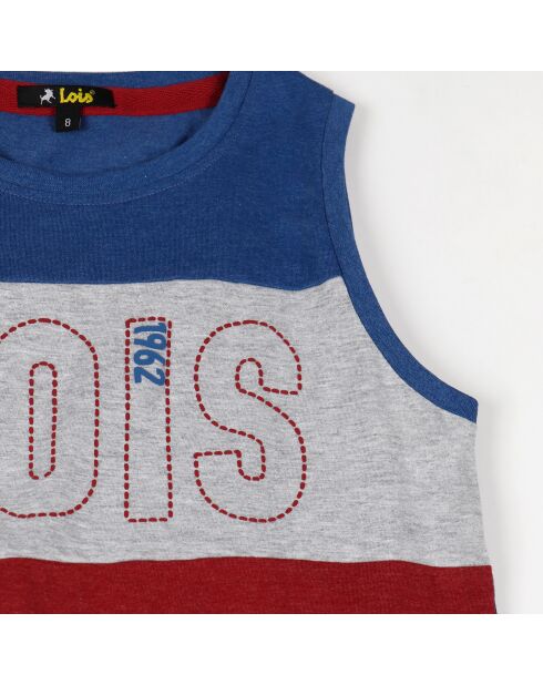 T-shirt e pantaloncini blu Pyjamas Lois