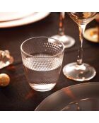 6 Verres bas Concepto Pampille transparents - 25 cl
