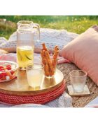 6 vasos altos transparentes Concepto Pampille - 31 cl