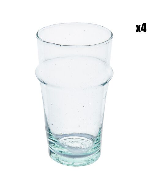 4 Verres Traditionnel transparents - 30 cl