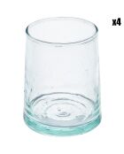 4 Verres Modern transparents - 25 cl