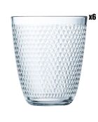 6 vasos altos transparentes Concepto Pampille - 31 cl