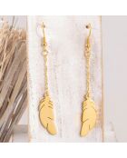 Pendientes Golden Angel