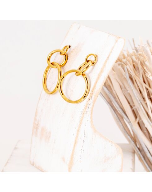 Pendientes Golden Triyos