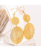 Boucles d'oreilles All Winds dorées