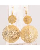 Boucles d'oreilles All Winds dorées