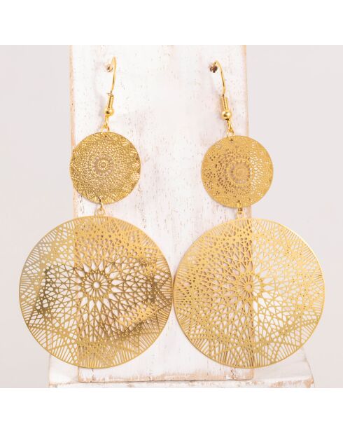 Boucles d'oreilles All Winds dorées