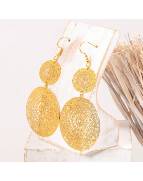 Boucles d'oreilles All Winds dorées