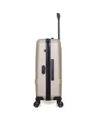XXS Kabinenkoffer 4 Doppelrollen Uster 46 cm beige