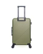 Maleta de cabina XXS con 4 ruedas dobles Spiez, 46 cm, verde caqui