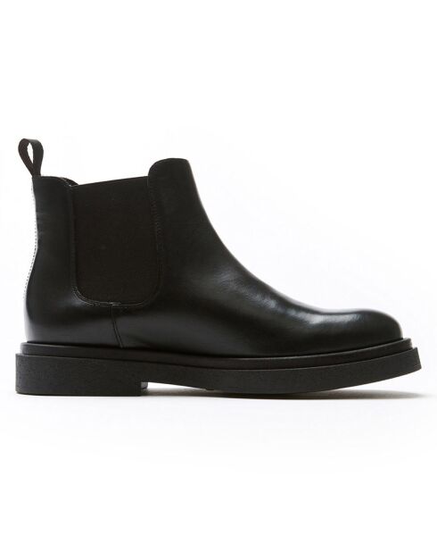 Chelsea Boots en Cuir Bracq noires