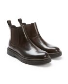 Chelsea Boots en Cuir Bracq marron foncé