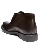 Boots en Cuir Foda marron foncé