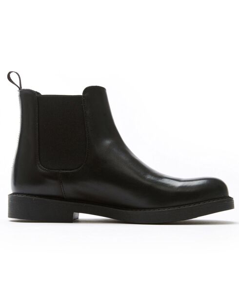 Chelsea Boots en Cuir Jon noires