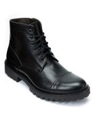 Boots en Cuir Leon noires