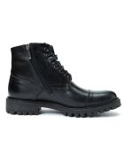 Boots en Cuir Leon noires